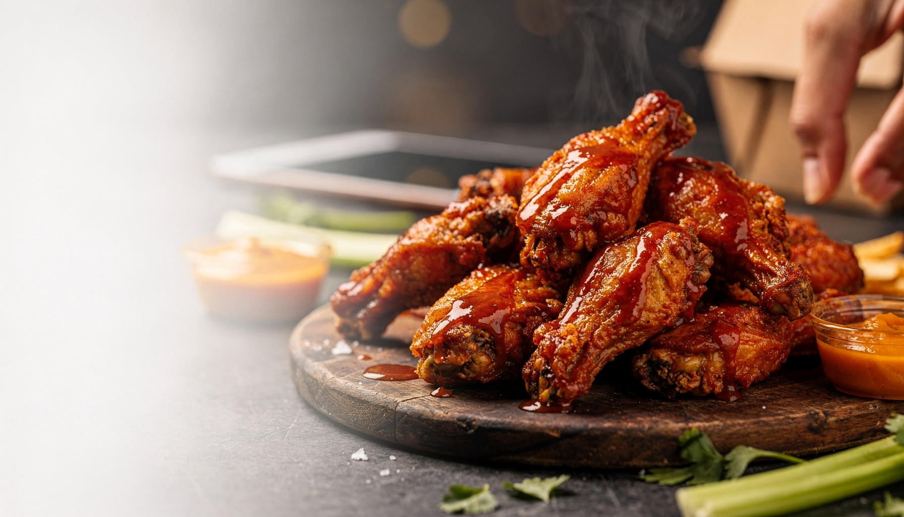 Wing station website preview